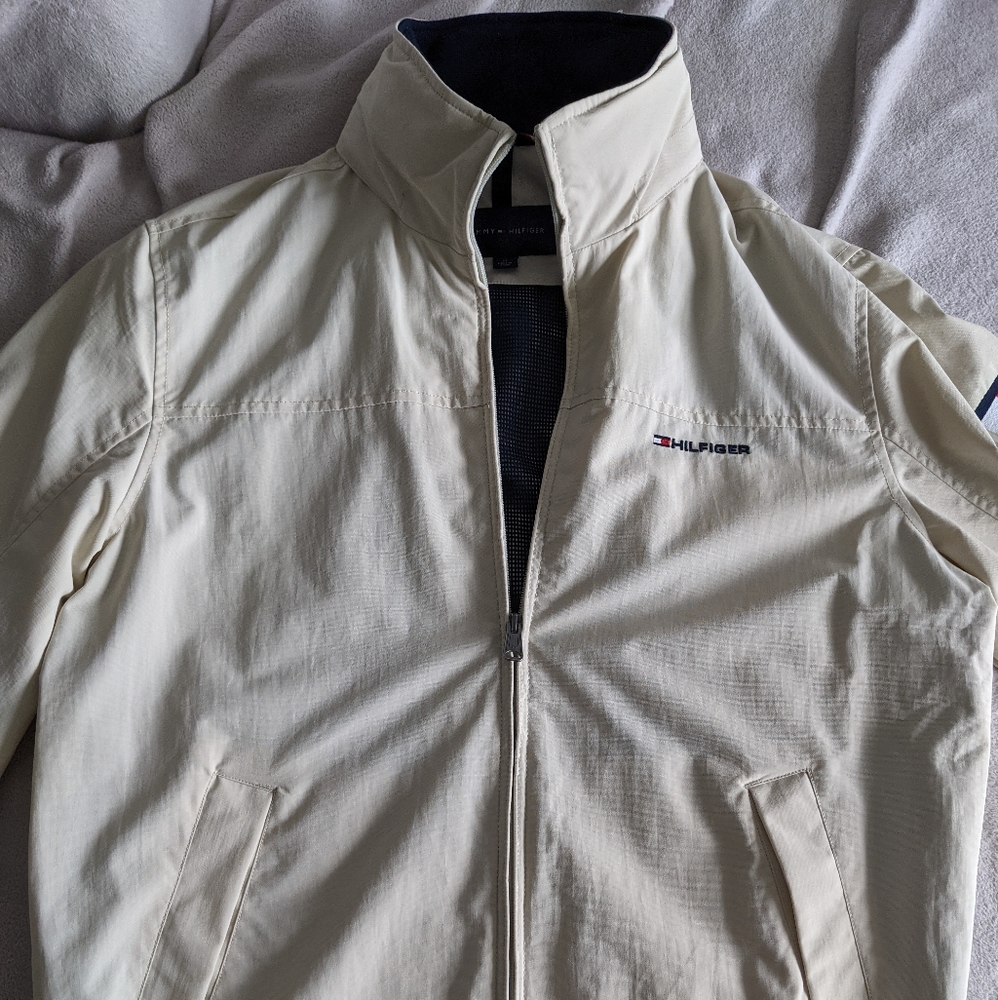 Tommy Hilfiger Men's Windbreaker Zip Jacket Medium